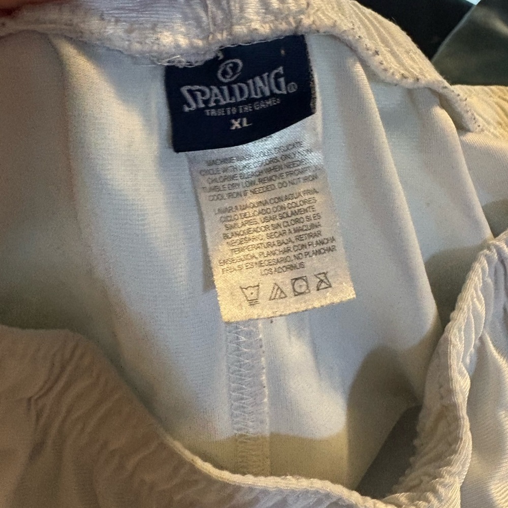 Spalding Classic White shorts XL